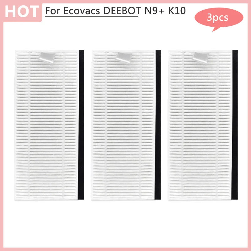 Main Brush Cover for Ecovacs DEEBOT N9 + K10 Yeedi Robot Vacuum Cleaner, Dust Box, Hepa Filter, Mop Cloth Module, Home Accessories