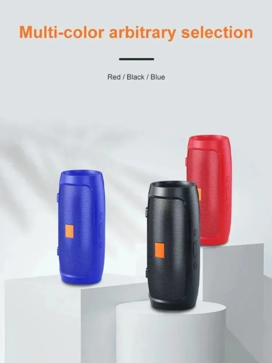 Haut-parleur Bluetooth portable — double stéréo, USB, TF, FM, subwoofer, extérieur
