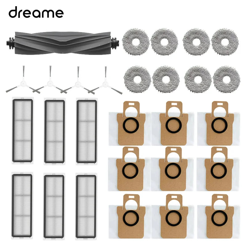 Dreame Bot L10s Ultra / L10 Ultra Robot aspirador accesorios mopa bolsa de polvo cepillo principal cepillo lateral filtro Hepa de repuesto