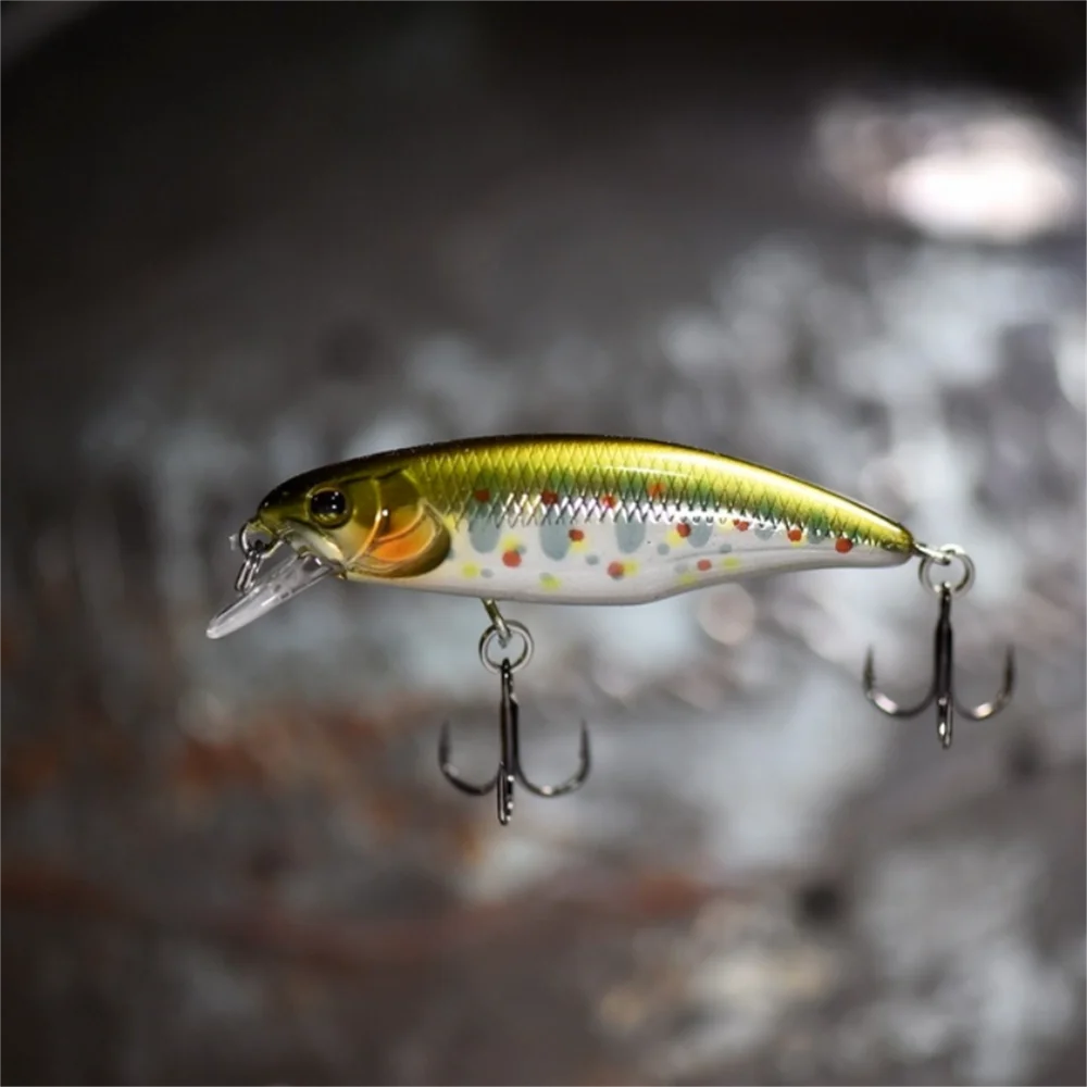 Japon modèle chaud coulant méné leurres de pêche 52mm 4.5g Jerkbait bar brochet Carkbait Wobblers nageur appât dur professionnel