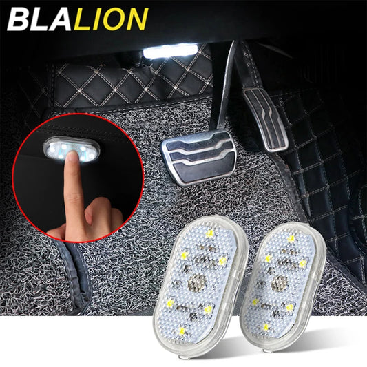 BLALION-Wireless LED Touch Lights for Car, Magnetic Interior Lighting, Roof Ceiling Light, Reading Lamp, Auto Door Lamp, USB Charging, 5V