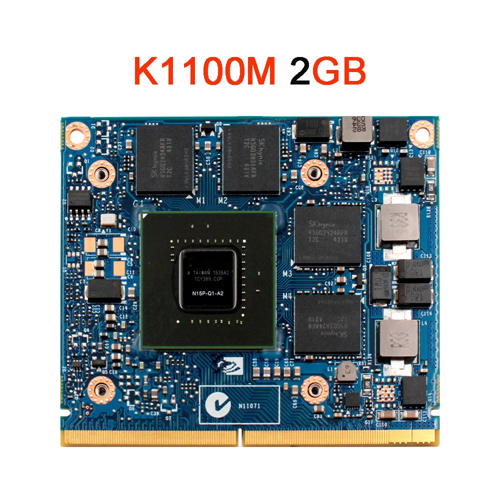 Carte vidéo Quadro K610M K1000M K1100M K2000M K2100M K3000M K3100M K4000M K4100M K5000M K5100M pour iMac A1311 A1312 2010 2011