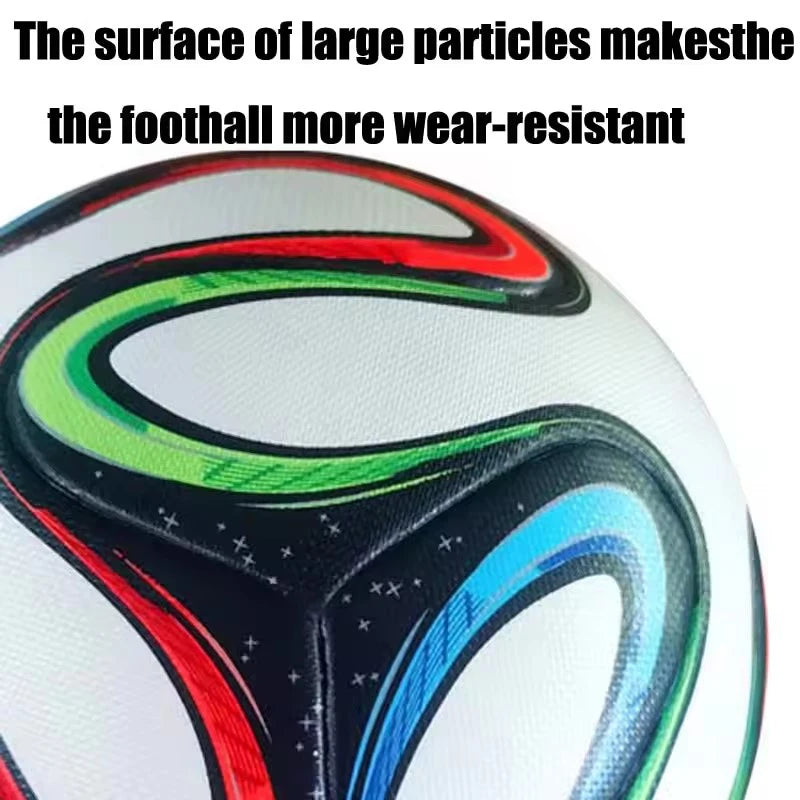 Ballon de Football PU Taille 5 Renforcé — Professionnel Entraînement & Match Équipe