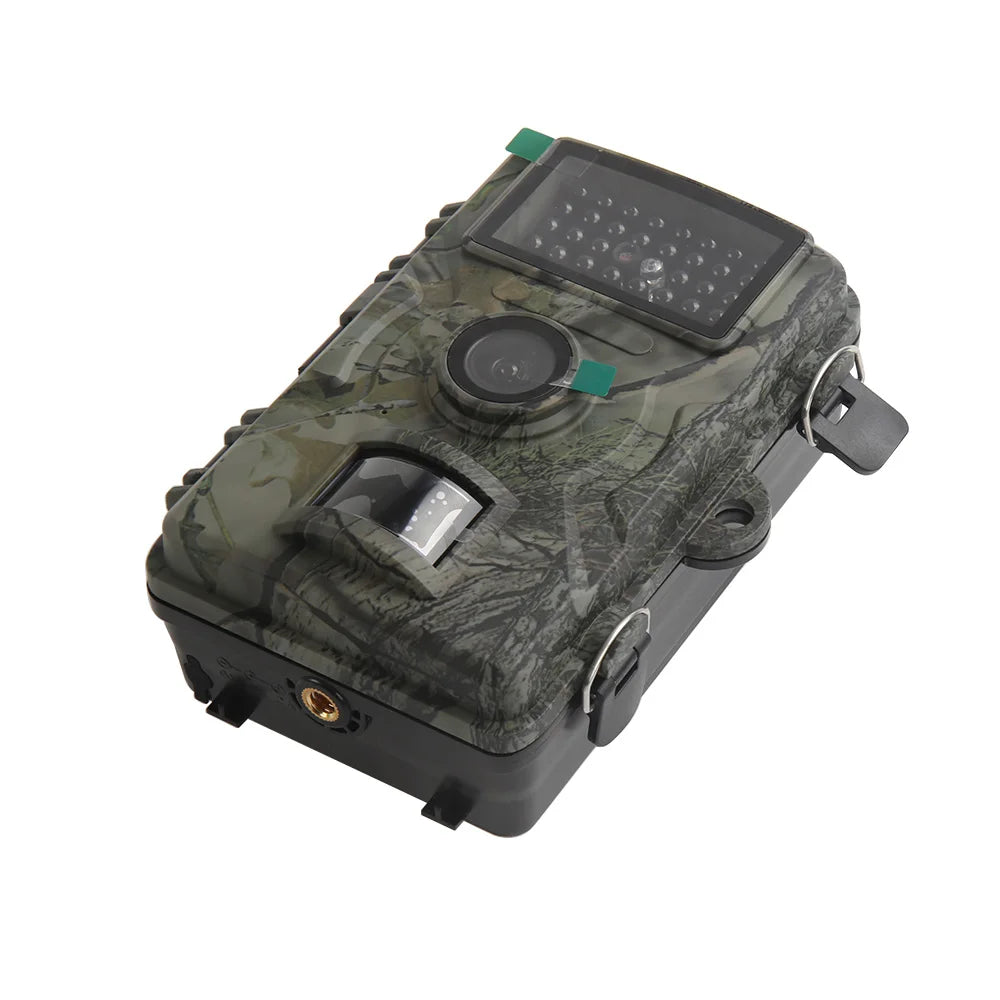 Caméra de chasse infrarouge HD avec vision nocturne, écran TFT 2,0 pouces, 1920x1080P, étanche IP66 pour la chasse en plein air et l'observation de la faune