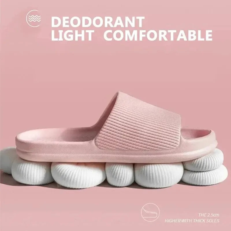 Zapatillas de Ducha Antideslizantes de EVA con Suela Suave y Masajeador para Hombres y Mujeres, Parejas, Impermeables, Casa, Ocio, Baño, Moda