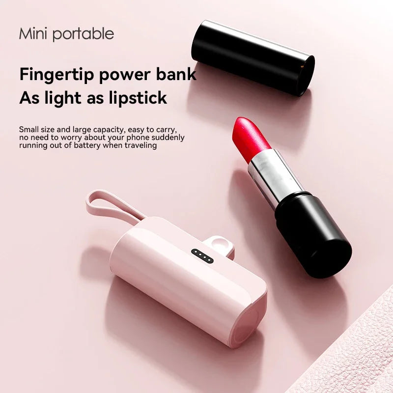 Batterie Externe Capsule 300000mAh — Charge Super Rapide, Portable, Tous Téléphones 2026