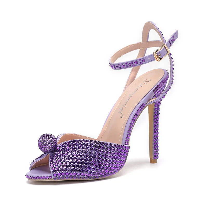 Chaussures de Mariage à Talons Hauts Femme — Élégance & Glamour