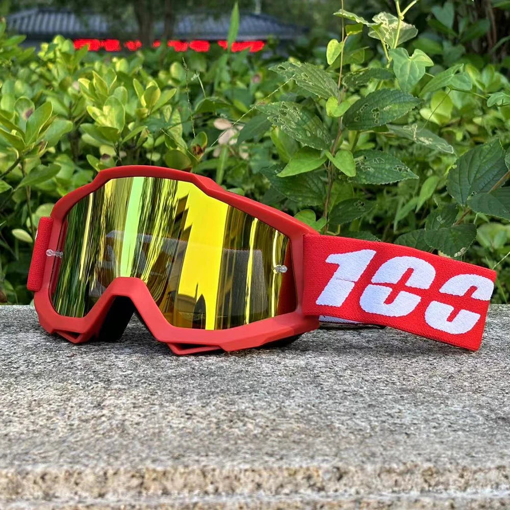 Lunettes Moto Motocross Tout-Terrain Homme — VTT, Masque Coupe-Vent, Protection, Cyclisme
