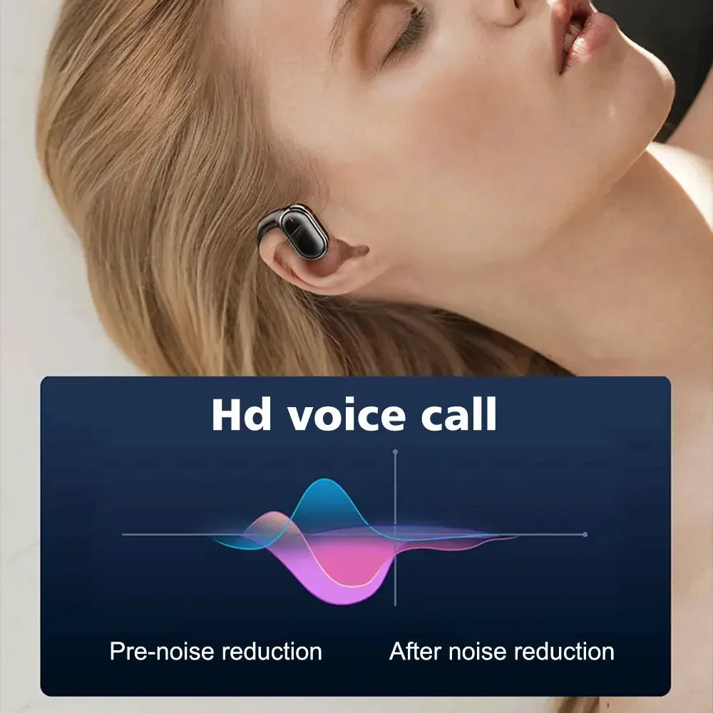 X91 OWS Auriculares de gancho Bluetooth 5.3 Baja latencia Juego Deportes Auriculares HiFi Estéreo Reducción de ruido Auriculares