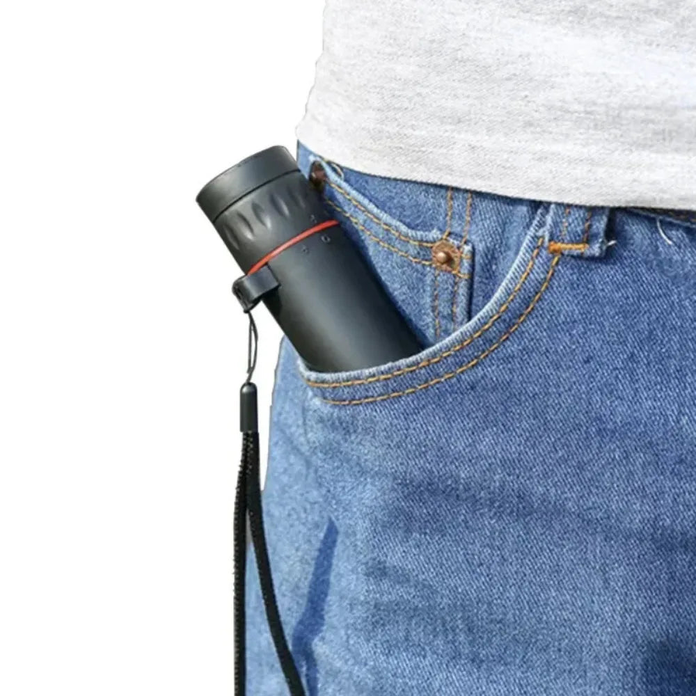 New Monocular HD Mini Portable Handheld Phone Telescope with Stand Camping Hunting Bird Watching Telescope