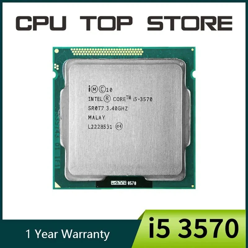 Processeur Intel Core i5 3570 3,4 Ghz 4 cœurs LGA 1155