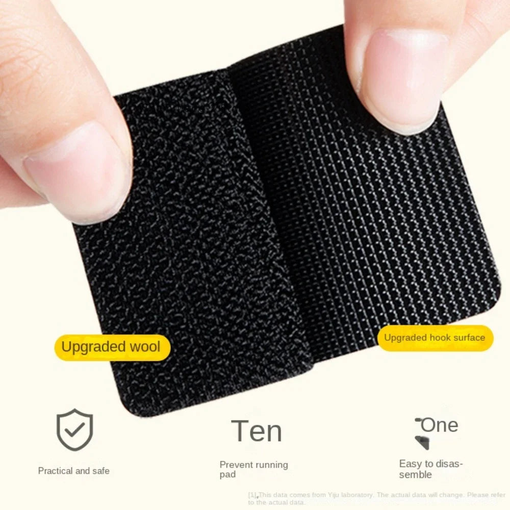 Cinta adhesiva de doble cara para baño, costura, velcro, rayas, sueños, cable, sujetadores de alfombras de coche, evaluDIY