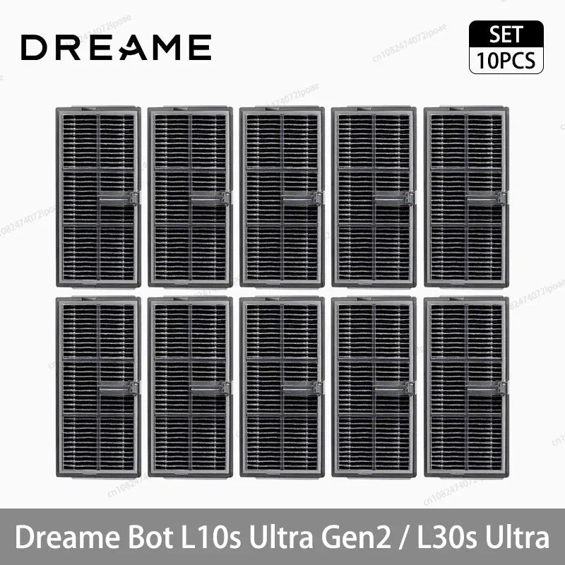 Dreame - Accesorios para robot aspirador L10s Ultra Gen2/L30s Ultra, cepillo lateral principal, paño de mopa, filtro Hepa, bolsa de polvo, piezas de repuesto