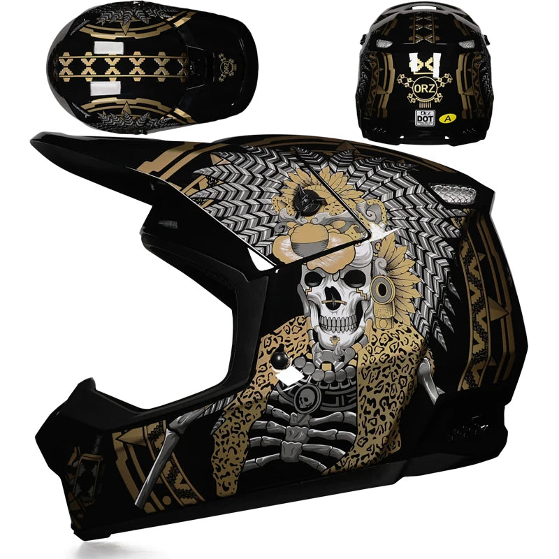 Professional Motorcycle Helmet Motocross Off-road Helmet Kids Off-road Helmet Capacete De Motocicleta