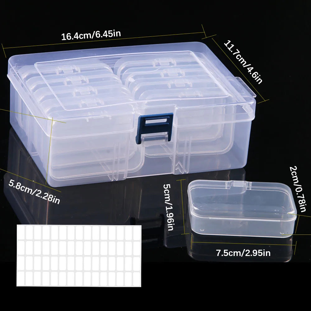 Boite de Rangement Broderie — Organisateur Couture & Accessoires Créatifs