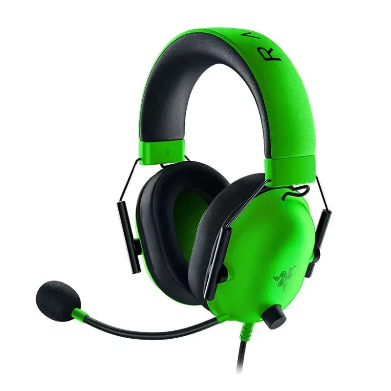 Auriculares con cable para Esports Razer BlackShark V2 X nuevos, cancelación pasiva avanzada de ruido, sonido envolvente 7.1, micrófono cardioide HyperClear