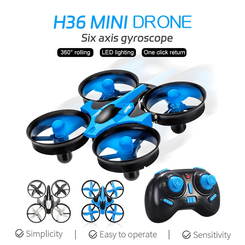 Jjrc H36 Mini Dron 3D Flip modo sin cabeza drones presión de aire altura mantener RC cuadricóptero FPV competición Dron juguetes para niños