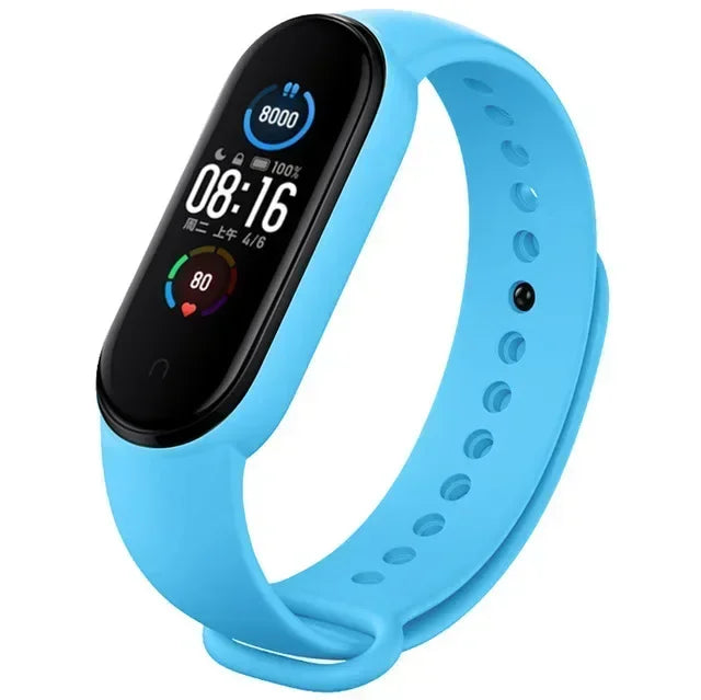 Bracelet Silicone Remplacement Band 3/4/5/6/7 — Accessoires Montre Connectée