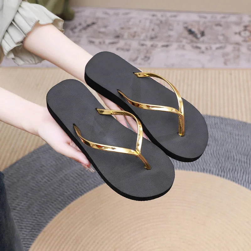 Tongs Femme Été à Fond Plat — Légères & Confortables