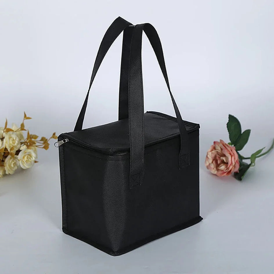 Sac isotherme Portable pour déjeuner, isolation pliante, sac de glace pour pique-nique, sac thermique pour aliments, porte-boissons, sacs isolés, sac de livraison de bière