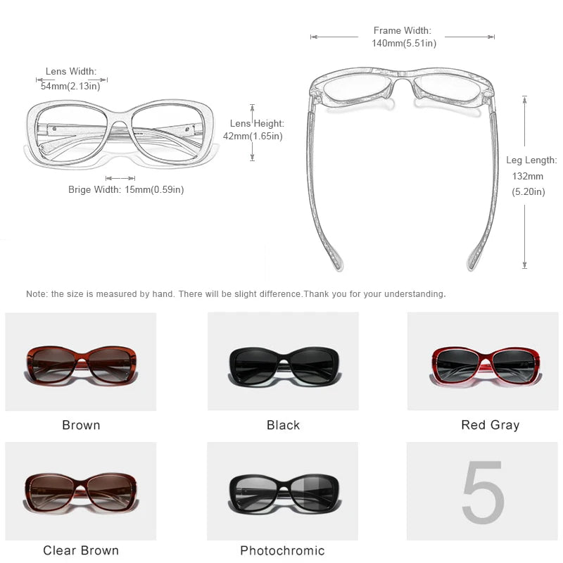 Lunettes de soleil femme à lentille dégradée polarisée — élégantes, style jeune
