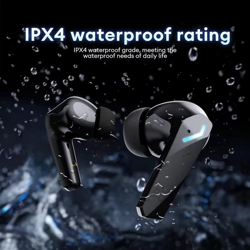 New Lenovo XT53 Upgraded Wireless Bluetooth 5.4 Earbuds LED Digital Display Waterproof Headset Low Latency Gaming Headphones