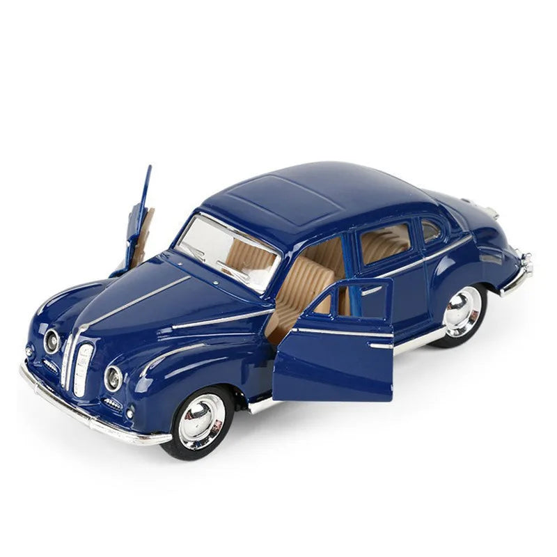 1:32 Diecast Alloy Classic Model Cars Vintage Alloy Toy Car Minicar Collection Retro Model Art Old Car Toys for Boys Gift