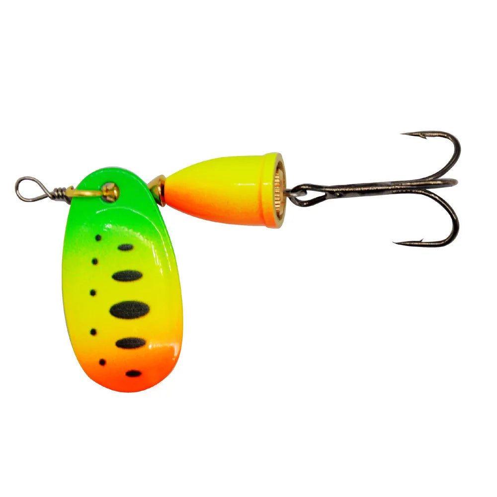 Leurre de pêche Spinner appât cuivre cloche artificielle métal leurres 8g composé appâts Rotation paillettes 1 pièce vente