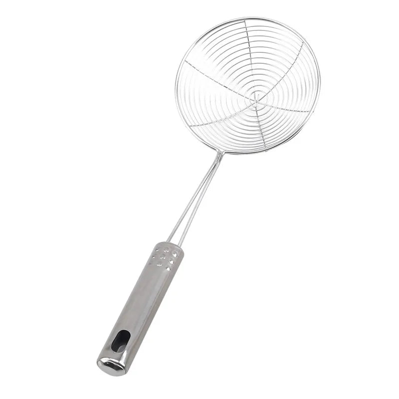 Écumoire naren acier inoxydable, filtre à maille, marmite à huile, ustensiles de cuisine, passoire frite, passoire de cuisine, outil de cuisson