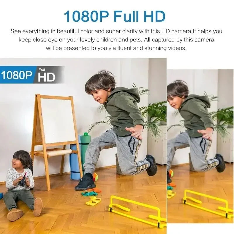 Mini Camera X5 Wireless 1080P, Security Surveillance, Video Camera, Night Vision, Motion Detection, Camcorder, Mini Camera, Monitor, Smart Home