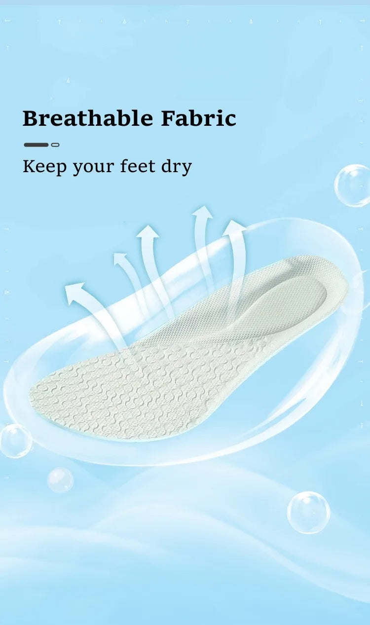 Semelles Intérieures Sport Orthopédiques — Absorption Chocs, Fasciite Plantaire, Homme & Femme