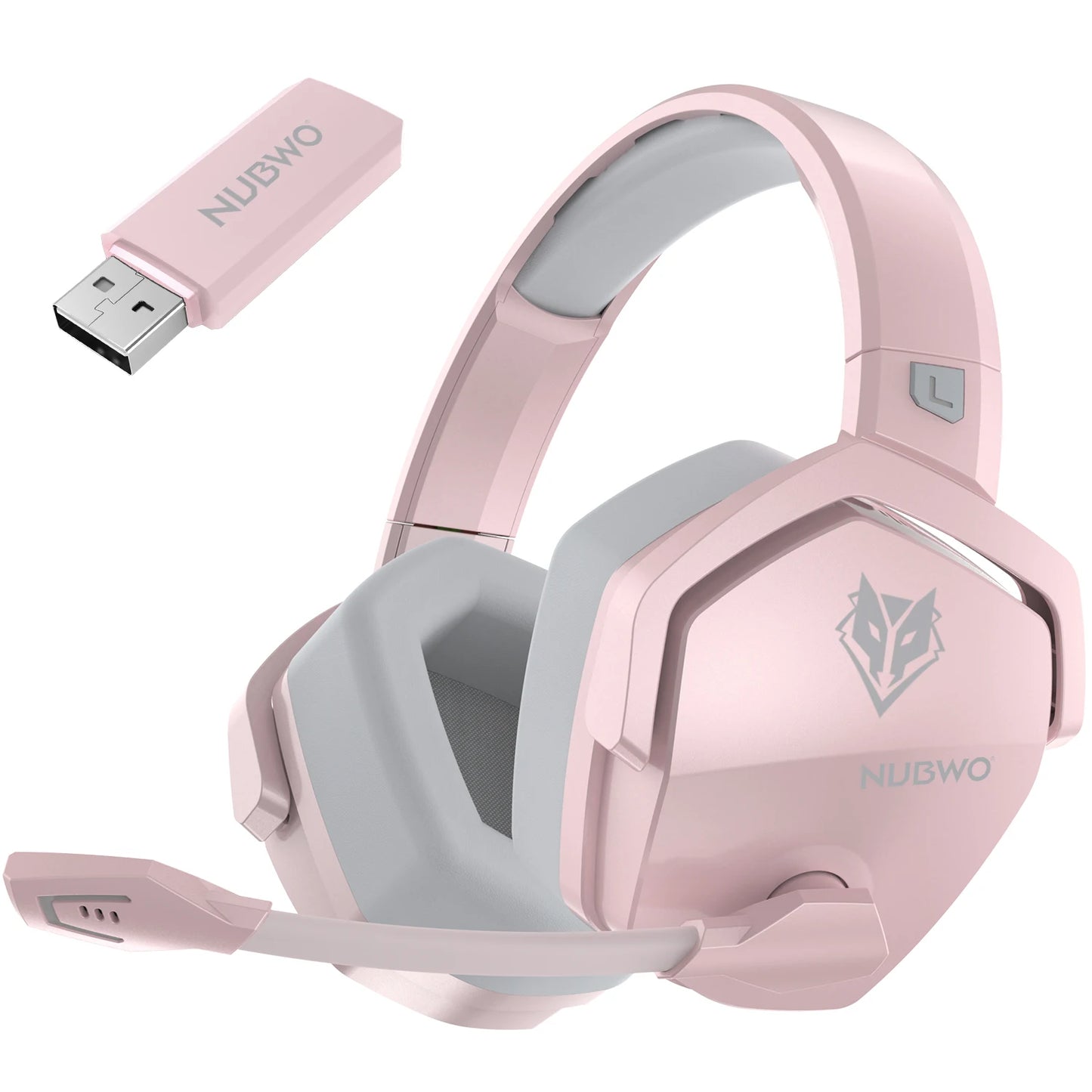 Auriculares inalámbricos dobles NUBWO G06 con micrófono para PS5, PS4, PC, móvil, Switch, auriculares inalámbricos Bluetooth de 2.4GHz