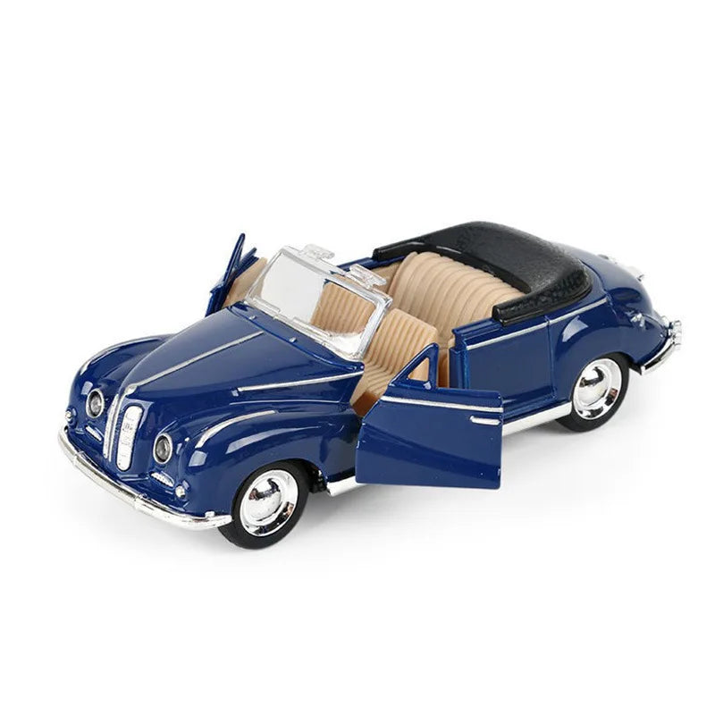 1:32 Diecast Alloy Classic Model Cars Vintage Alloy Toy Car Minicar Collection Retro Model Art Old Car Toys for Boys Gift