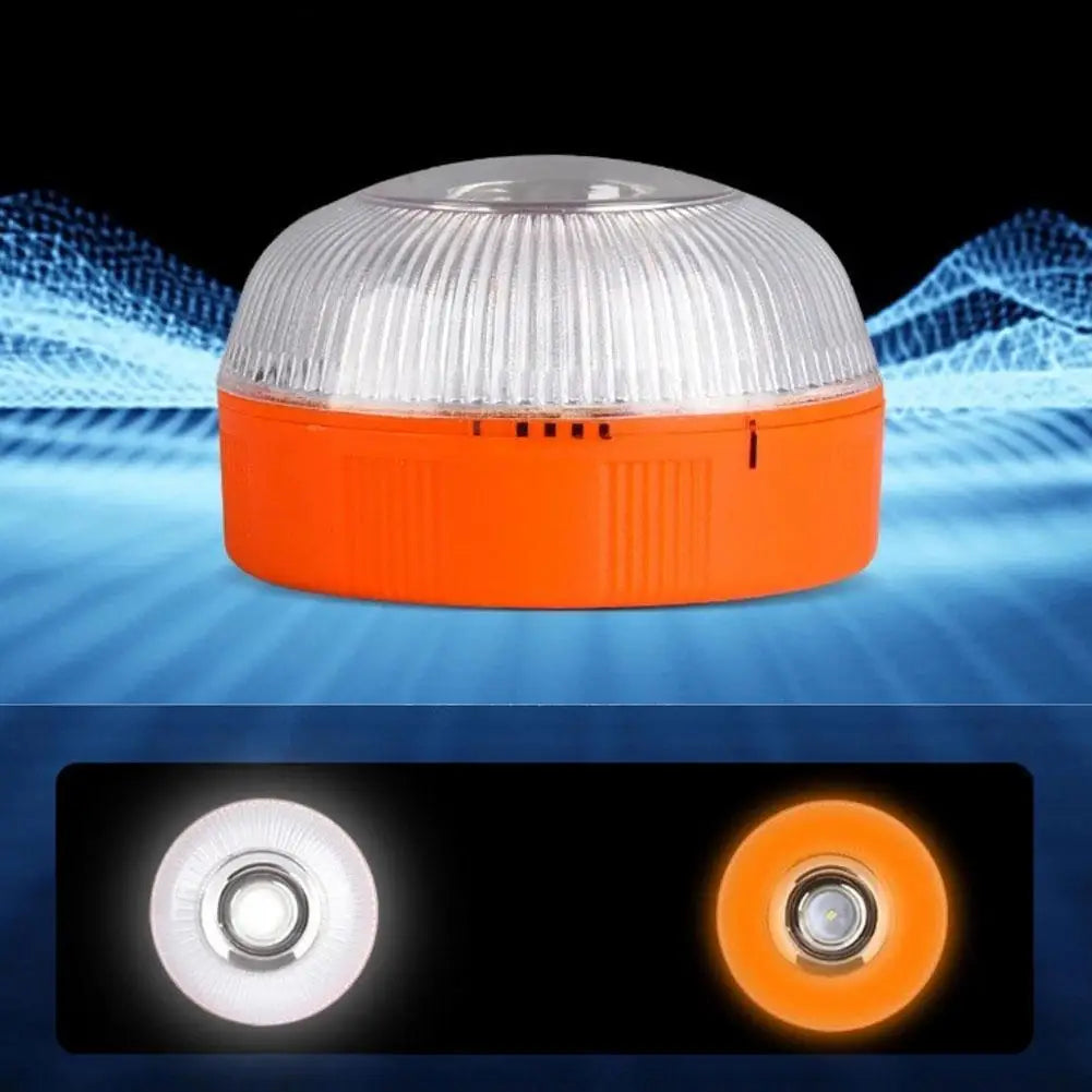 Signal lumineux d'urgence pour voiture d'espagne V16, lumière stroboscopique magnétique, Rechargeable par USB, Induction S0B9