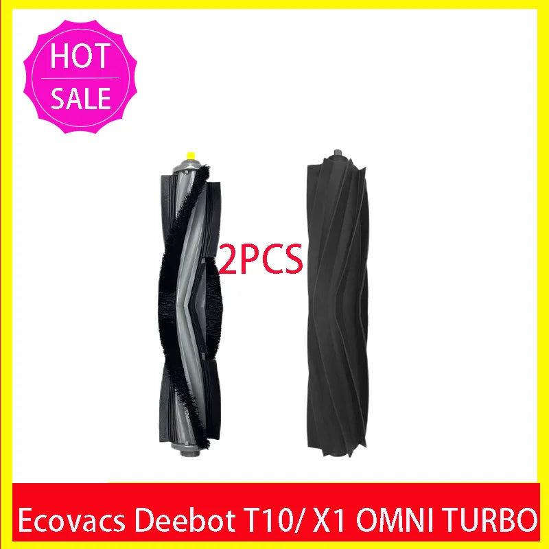 Ecovacs Deebot X1 OMNI / T10 OMNI Robot Vacuum Cleaner Spare Parts, Rubber/Side Brush, Cover, Hepa Filter, Mop Cloth, Dust Bag