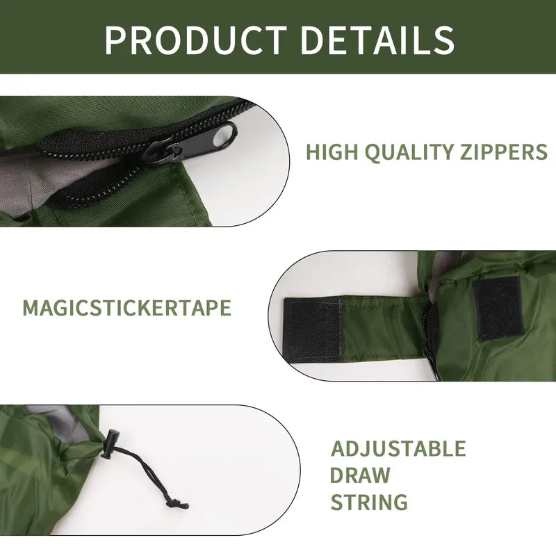 Sac de couchage de Camping ultraléger et étanche, enveloppe chaude pour 4 saisons, sacs de couchage pour voyage en plein air et randonnée