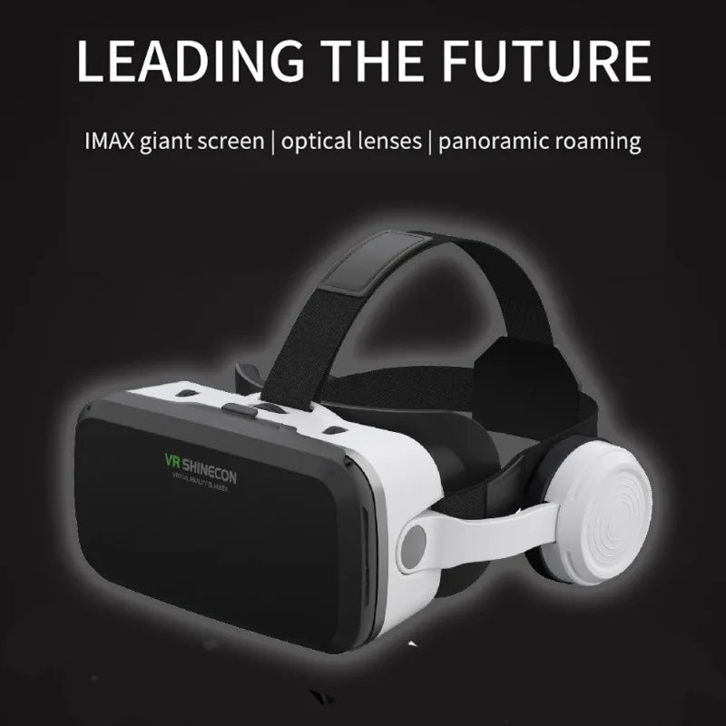 Casque VR 3D réalité virtuelle pour smartphone — lentilles, jeu vidéo (v13)