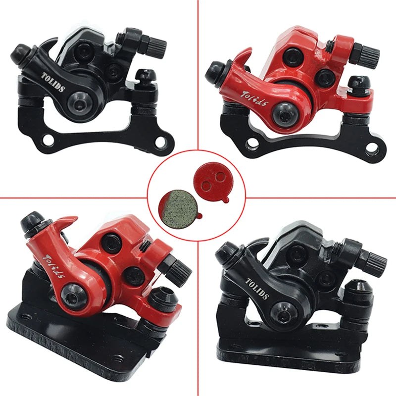 KuGoo M4 and M4 Pro Electric Scooter Iron Disc Brake Caliper Folding Scooter Front and Rear Wheel Brake Device Accessories
