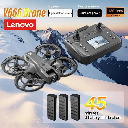 Mini drone 4K — double caméra 8K, évitement intelligent d'obstacles, quadricoptère brushless, jouet RC enfants