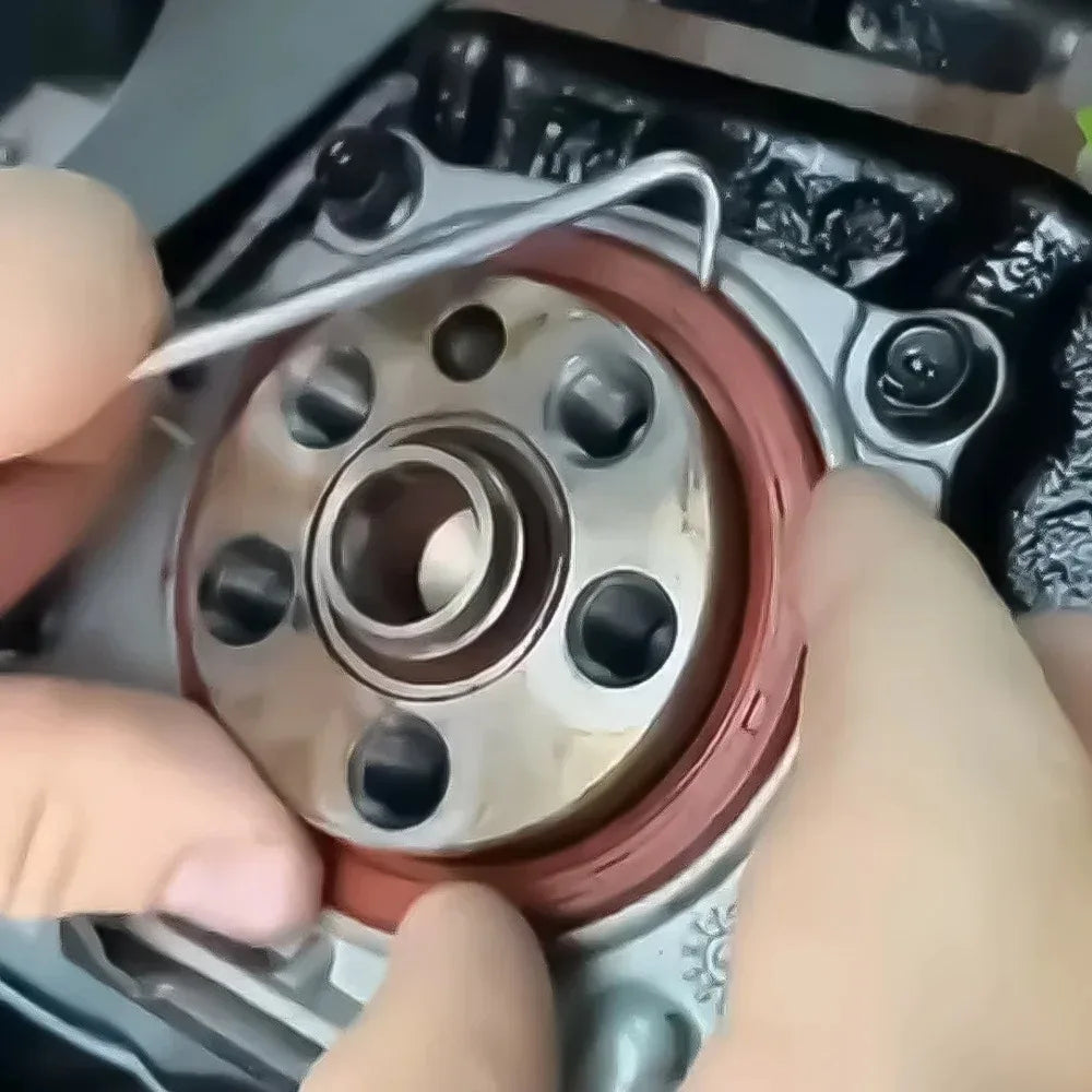 Offre spéciale 4 pièces 135mm voiture Auto véhicule joint d'huile tournevis ensemble joint torique joint extracteur crochets de sélection outils de réparation pour voiture