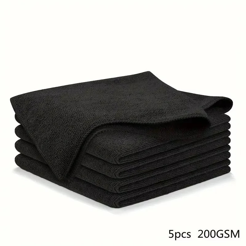 Ensemble de grillades à livres absorbantes, douces et anti-tâches, fibre ultrafine, serviettes de cuisine, gris clair, 5 pièces, 10 pièces, 20 pièces