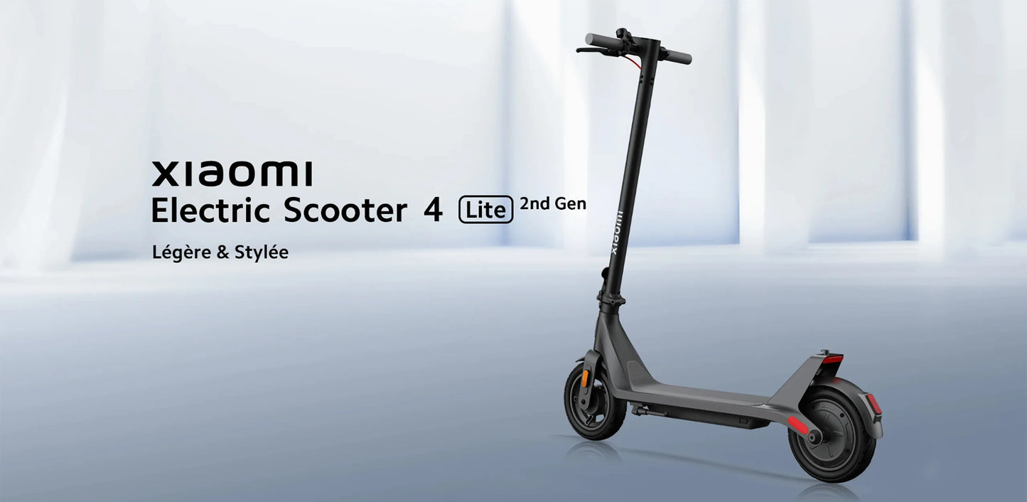 Trottinette Électrique — Pneus 10", 25 km/h, Moteur 300W, Conduite Confortable