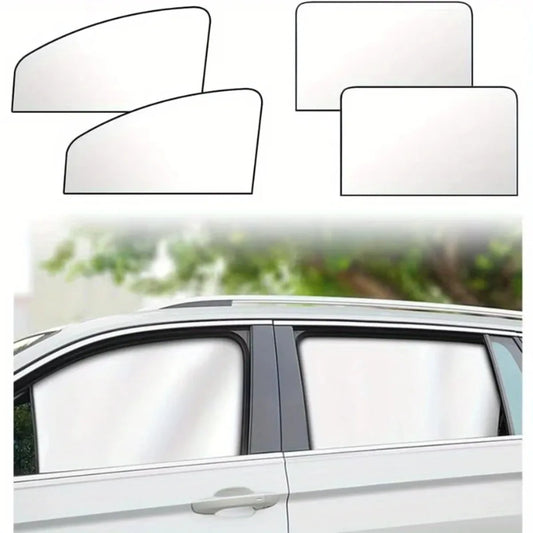 Parasol magnético universal para coche, juego de 2 piezas, reducción de calor, protección de la privacidad, parasol automático, accesorio para coche