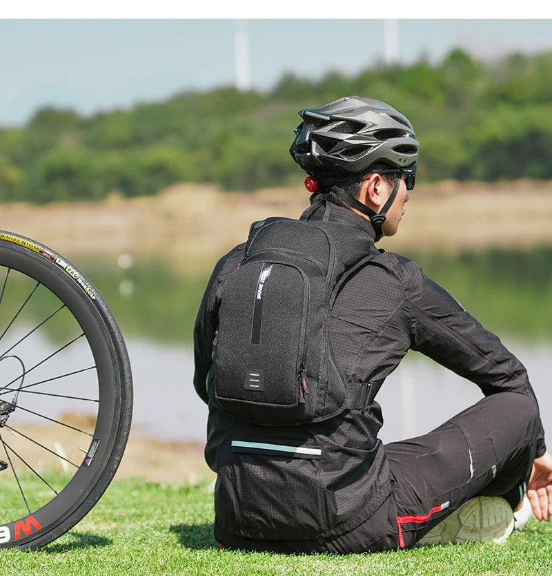 WEST BIKING 10L sac à dos de cyclisme ultraléger sangle ergonomique sac de vélo de route vtt avec sac à eau sac d'escalade de randonnée en plein air