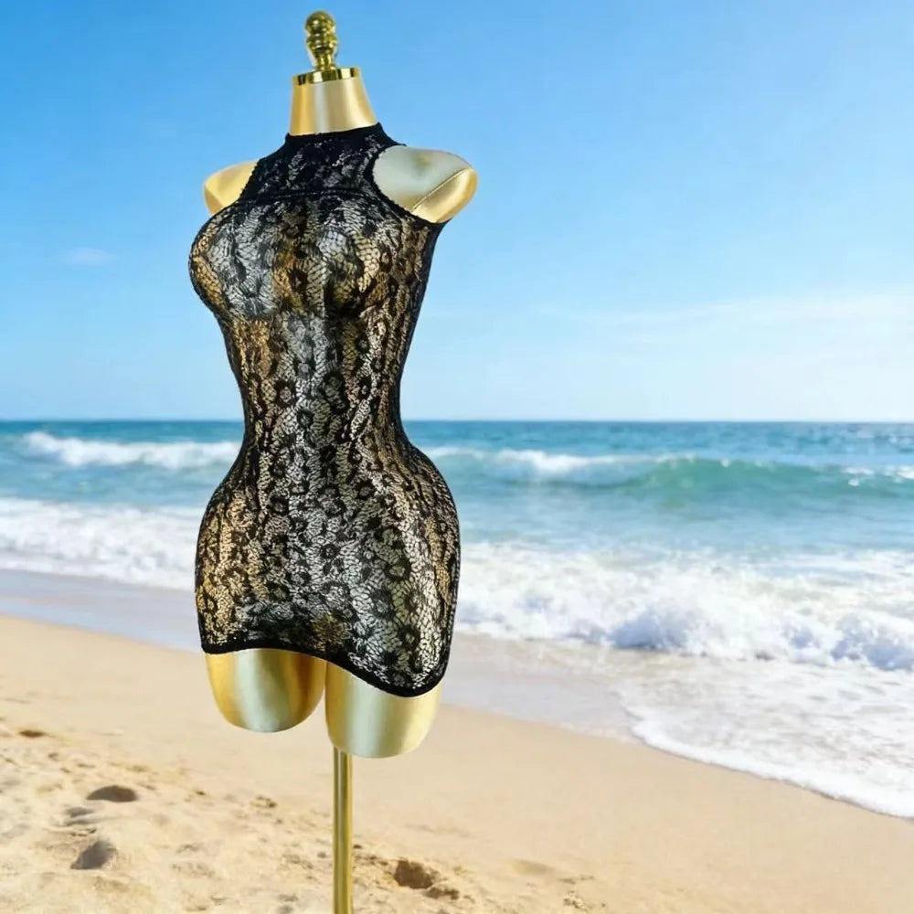 Veste de bain, jupe en maille, idéale pour les activités de plein air pendant les vacances d'été à la plage, également adaptée pour la porter sur la plage.