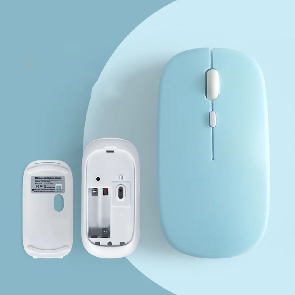 Souris Sans Fil Bluetooth Silencieuse — Gaming, Portable, PC, Tablette, Multi-Appareils