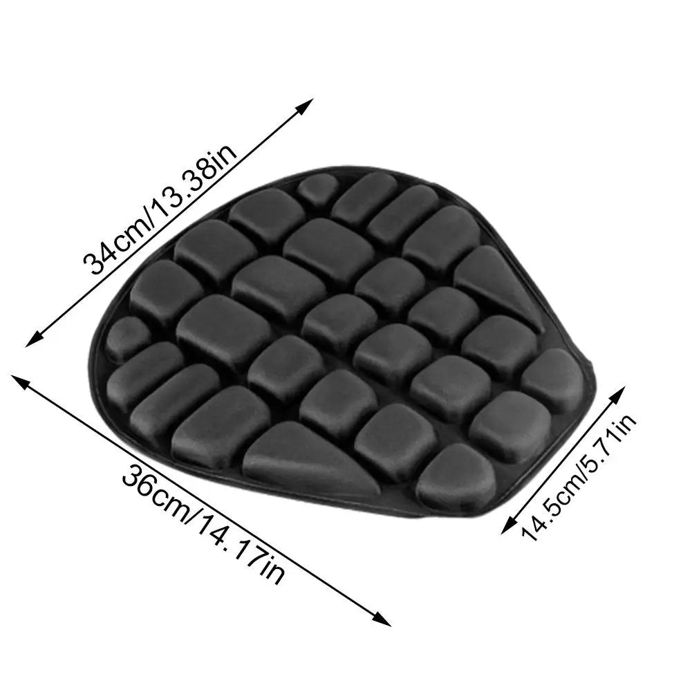 Motorcycle Seat Cover, EVA Foam Cushion, Soft and Comfortable, Universal Seat Cushion for Electric Bicycle Air Seat