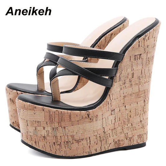 Chaussures à Plateforme Compensée Femme — Confort & Hauteur