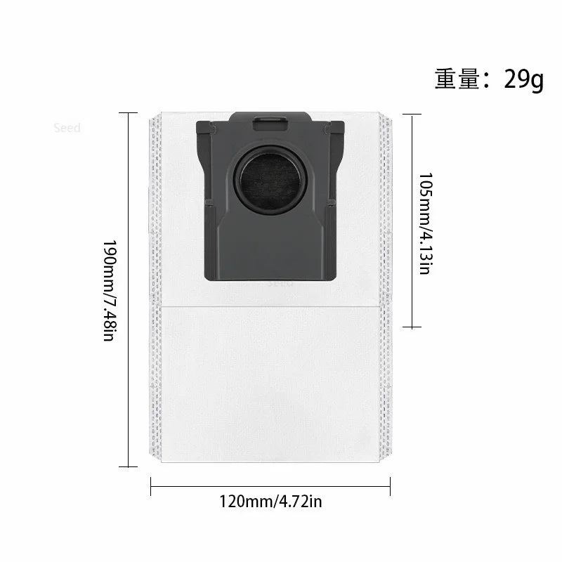 Dreame L40 Ultra / X40 Ultra Robot Vacuum Cleaner Accessories Dust Bags Mop Main Side Brushes Cloths HEPA Filters Spare Parts