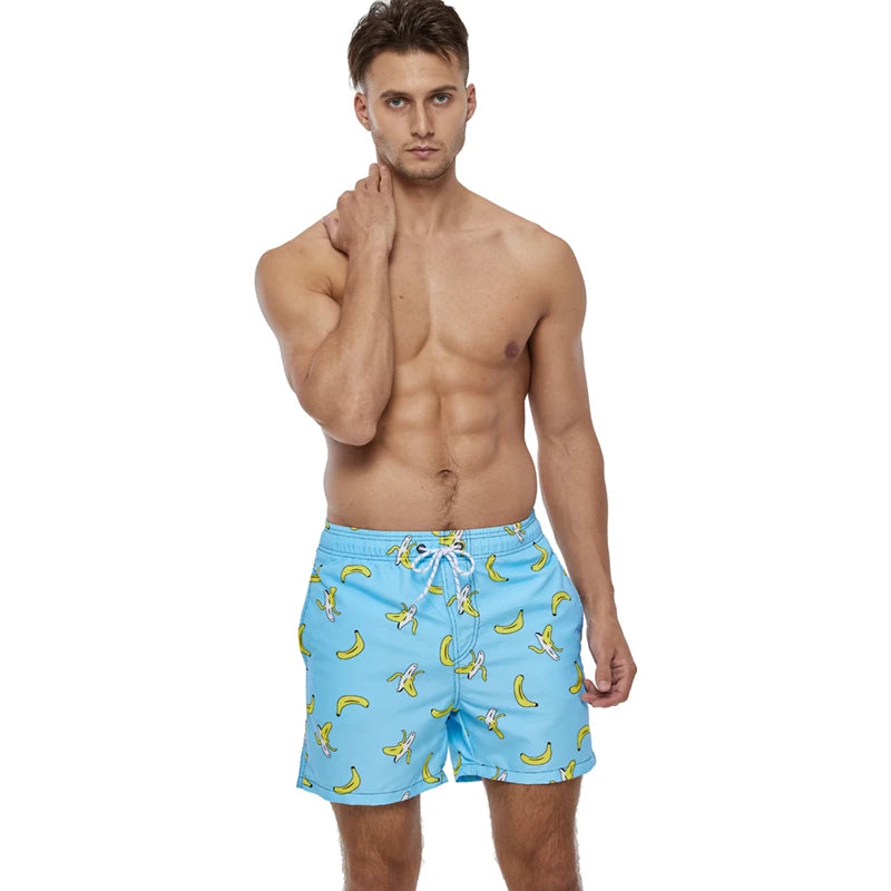Datifer – short de plage à séchage rapide pour hommes, maillot de bain de marque, de Surf, d'athlétisme, de course et de gymnastique